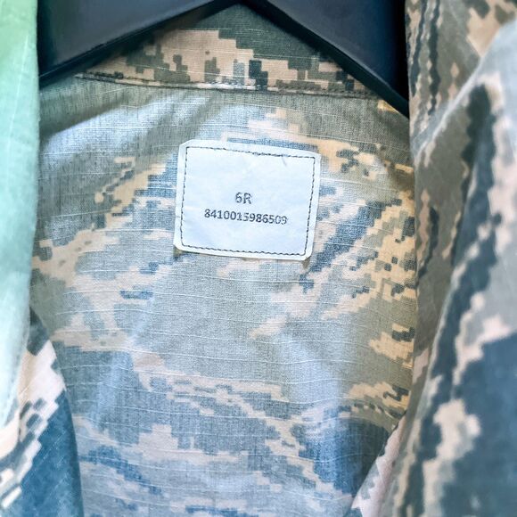 Genuine US Air Force Camo Utility Jacket Shacket - Women's Size 6R - Picture 9 of 11